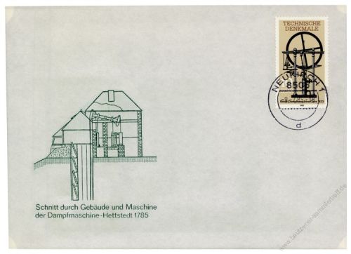 DDR 1985 FDC Mi-Nr. 2957-2958 ESt. Technische Denkmale