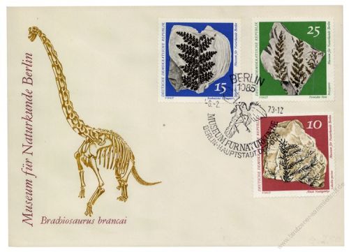 DDR 1973 FDC Mi-Nr. 1822-1827 SSt. Museum fr Naturkunde