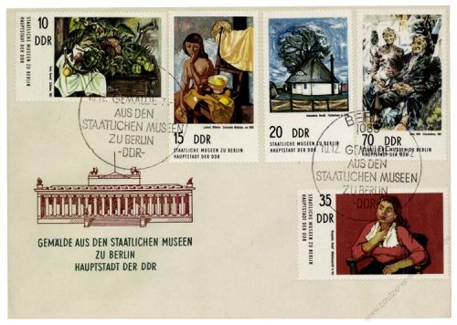 DDR 1974 FDC Mi-Nr. 2001-2005 SSt. Staatliche Museen Berlin