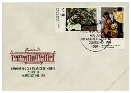 DDR 1974 FDC Mi-Nr. 2001-2005 SSt. Staatliche Museen Berlin