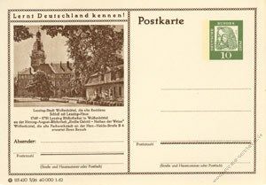 BRD 1962 Mi-Nr. P072 05/026 * Wolfenbttel - Schlo