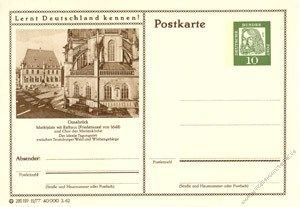 BRD 1962 Mi-Nr. P072 11/077 * Osnabrck - Marktplatz