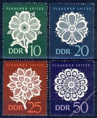 DDR 1966 Mi-Nr. 1185-1188 ** Plauener Spitze