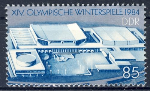 DDR 1983 Mi-Nr. 2843 ** Olympische Winterspiele 1984 in Sarajevo