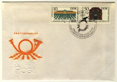 DDR 1983 FDC Mi-Nr. 2826-2829 SSt. Staatliche Schlsser und Grten