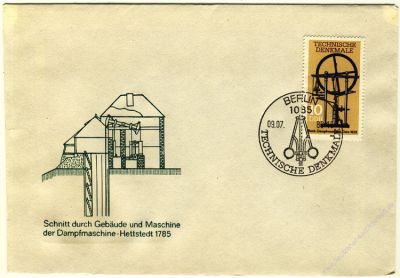 DDR 1985 FDC Mi-Nr. 2957-2958 SSt. Technische Denkmale