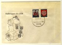 DDR 1983 FDC Mi-Nr. 2817-2821 SSt. Stadtwappen