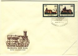 DDR 1985 FDC Mi-Nr. 2976-2979 SSt. Burgen