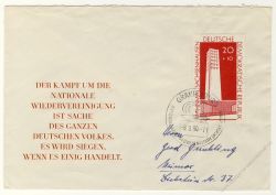 DDR 1960 FDC Mi-Nr. 783 SSt. Nationale Mahn- und Gedenksttte Sachsenhausen