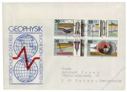 DDR 1980 FDC Mi-Nr. 2557-2560 (ZD) SSt. Geophysik