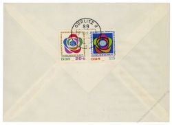 DDR 1968 FDC Mi-Nr. 1375-1376 und 1377-1378 ESt. Kinder- und Jugendspartakiade und Weltfestspiele der Jugend und Studenten