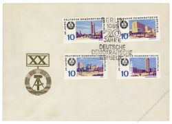 DDR 1969 FDC Mi-Nr. 1495-1506 SSt. 20 Jahre DDR