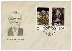 DDR 1970 FDC Mi-Nr. 1607-1612 ESt. Kunstwoche