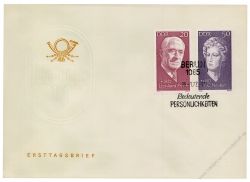 DDR 1972 FDC Mi-Nr. 1731-1735 SSt. Berhmte Persnlichkeiten