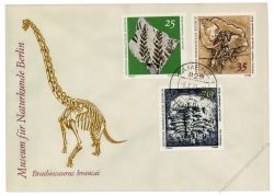 DDR 1973 FDC Mi-Nr. 1822-1827 ESt. Museum fr Naturkunde