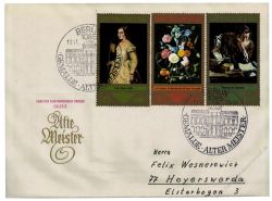 DDR 1973 FDC Mi-Nr. 1892-1897 SSt. Staatliche Kunstsammlungen Dresden