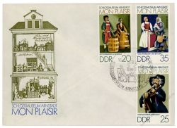 DDR 1974 FDC Mi-Nr. 1975-1980 SSt. Schlossmuseum Arnstadt