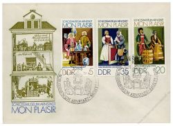 DDR 1974 FDC Mi-Nr. 1975-1980 SSt. Schlossmuseum Arnstadt