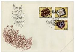 DDR 1974 FDC Mi-Nr. 2006-2011 SSt. Minerale aus den Sammlungen der Bergakademie Freiberg