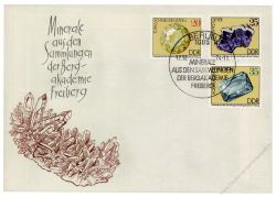 DDR 1974 FDC Mi-Nr. 2006-2011 SSt. Minerale aus den Sammlungen der Bergakademie Freiberg