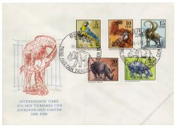 DDR 1975 FDC Mi-Nr. 2030-2037 SSt. Zootiere