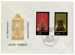 DDR 1975 FDC Mi-Nr. 2055-2060 SSt. Alte Uhren