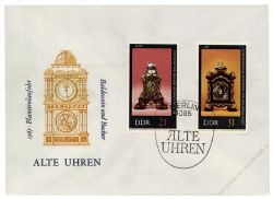 DDR 1975 FDC Mi-Nr. 2055-2060 SSt. Alte Uhren