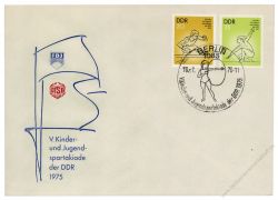 DDR 1975 FDC Mi-Nr. 2065-2068 SSt. Kinder- und Jugendspartakiade