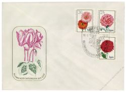 DDR 1975 FDC Mi-Nr. 2070-2075 SSt. Blumenzchtungen