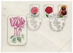 DDR 1975 FDC Mi-Nr. 2070-2075 SSt. Blumenzchtungen