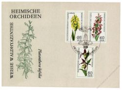 DDR 1976 FDC Mi-Nr. 2135-2140 SSt. Heimische Orchideen