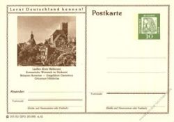 BRD 1962 Mi-Nr. P072 13/092 * Lauffen