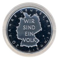 BRD 2010 J.554 10 Euro 20 Jahre Deutsche Einheit PP