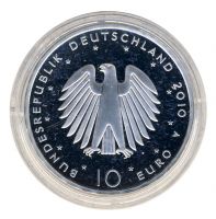 BRD 2010 J.554 10 Euro 20 Jahre Deutsche Einheit PP