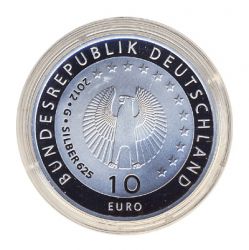 BRD 2012 J.570 10 Euro 50 Jahre Deutsche Welthungerhilfe - Silber PP