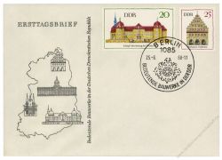 DDR 1968 FDC Mi-Nr. 1379-1382 SSt. Bedeutende Bauwerke