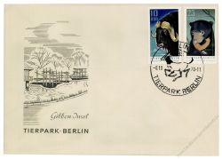 DDR 1970 FDC Mi-Nr. 1617-1620 SSt. Tierpark Berlin