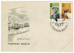 DDR 1970 FDC Mi-Nr. 1617-1620 SSt. Tierpark Berlin