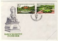 DDR 1980 FDC Mi-Nr. 2486-2489 SSt. Barockgrten