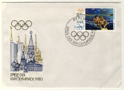 DDR 1980 FDC Mi-Nr. 2503-2505 SSt. Olympische Sommerspiele