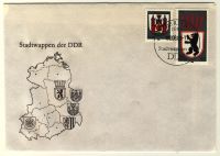 DDR 1983 FDC Mi-Nr. 2817-2821 SSt. Stadtwappen