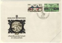 DDR 1985 FDC Mi-Nr. 2972-2975 SSt. Historische Brcken in Berlin